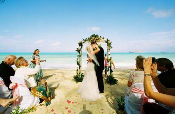 wedding at the beach